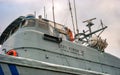 Tallinn, Estonia - November 18, 2018: The cabin of the old Soviet warship in the Estonian Maritime Museum in Tallinn