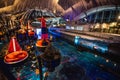 TALLINN, ESTONIA - November 02, 2019: Submarine named Lembit, built in 1936. It is located in Seaplane Harbour Lennusadam museum