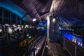 TALLINN, ESTONIA - November 02, 2019: Submarine named Lembit, built in 1936. It is located in Seaplane Harbour Lennusadam museum