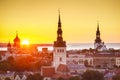 Tallinn Estonia Sunset