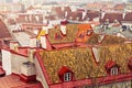 Tallinn, Estonia. View of the medieval rooftops of old town Tallinn, Estonia Royalty Free Stock Photo