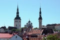 Old Tallinn Skyline Royalty Free Stock Photo