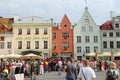 Tallinn Main Square - Estonia Royalty Free Stock Photo