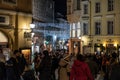 Tallinn night view during the Christmas Holidays