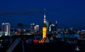 Tallinn old city at night, Estonia Royalty Free Stock Photo