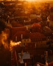 Tallinn old town from above Royalty Free Stock Photo