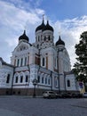 Tallinn Old Town, Estonia : Alexander Nevsky Cathedral Royalty Free Stock Photo