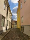 Estonia : Alleys and buildings of Tallinn Old Town Royalty Free Stock Photo