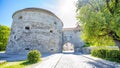 Tallinn old town, Great Coastal Gate and Fat Margaret tower, Estonia Royalty Free Stock Photo