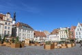 Tallinn Town Hall square, Estonia Royalty Free Stock Photo