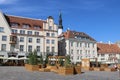 Tallinn Town Hall square, Estonia Royalty Free Stock Photo