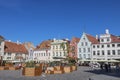 Tallinn Town Hall square, Estonia Royalty Free Stock Photo