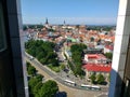 Tallinn view of old town from Viru hotel