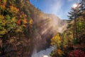 Tallulah Falls, Georgia, USA overlooking Tallulah Gorge Royalty Free Stock Photo