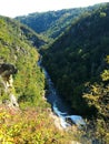 Tallulah Falls River Gorge 2 Royalty Free Stock Photo