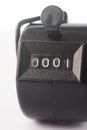 Tally counter isolated Royalty Free Stock Photo