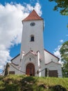 Talsi Evangelical Lutheran Church , Latvia. Royalty Free Stock Photo