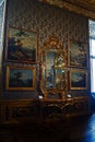 Italy Turin Royal palace Palazzo Madama  Four Seasons room Royalty Free Stock Photo