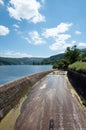 Talybont reservoir in the summertime in Wales.