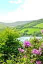 talybont-on-usk valley and reservoir