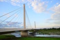 Tama river bridge Royalty Free Stock Photo