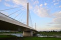 Tama river bridge Royalty Free Stock Photo