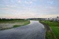 Tama river Royalty Free Stock Photo