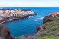 Tamaduste village situated on shore of El Hierro island at Canary islands, Spain