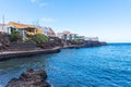 Tamaduste village situated on shore of El Hierro island at Canary islands, Spain