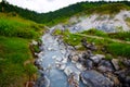 Tamagawa hot spring, Japan.