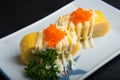 Tamago Yaki, egg sushi