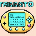Tamagochi - retro portable pocket game of 90s