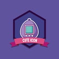 Tamagotchi device icon