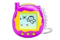 Tamagotchi game, pets pocket game, 3D rendering