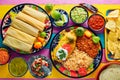 Tamale with corn leaf and filled chili pepper Royalty Free Stock Photo