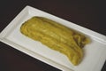 Colombian tamale recipe with steamed banana leaves