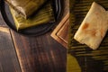 Tamales Oaxaquenos Background Top View