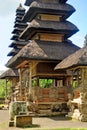 Taman Ayun as a royal temple with his beautiful holy pagodas or merus tower