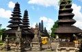 Taman Ayun as a royal temple with his beautiful holy pagodas or merus tower