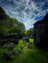 Taman Batu Leang-Leang di Kabupaten Maros Sulawesi Selatan