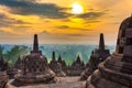 Candi Borobudur, Yogyakarta, Jawa, Indonesia. Royalty Free Stock Photo