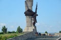 In honor of the victory in World War I. Stella and soldiers of the Soviet army. Victory over fascist Germany