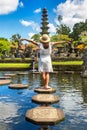 Taman Tirtagangga temple, Bali Royalty Free Stock Photo