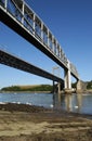 Tamar Bridge Royalty Free Stock Photo