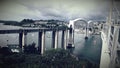 Tamar bridge River Tamar Devon Royalty Free Stock Photo