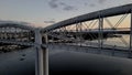 TheÂ Tamar BridgeÂ is aÂ Suspension Bridge Â over theÂ River Tamar Â betweenÂ Saltash,Â Cornwall Â andÂ Plymouth,Â Devon