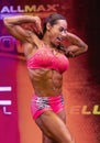 Fitness Performer at 2019 Toronto Pro Supershow Royalty Free Stock Photo