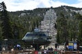 Tamarack Express Ski Lift at Heavenly Ski Resort in South Lake Tahoe, California