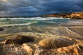 Tamarama 2 stones wave Royalty Free Stock Photo