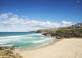 Tamarama beach beach in sydney australia Royalty Free Stock Photo